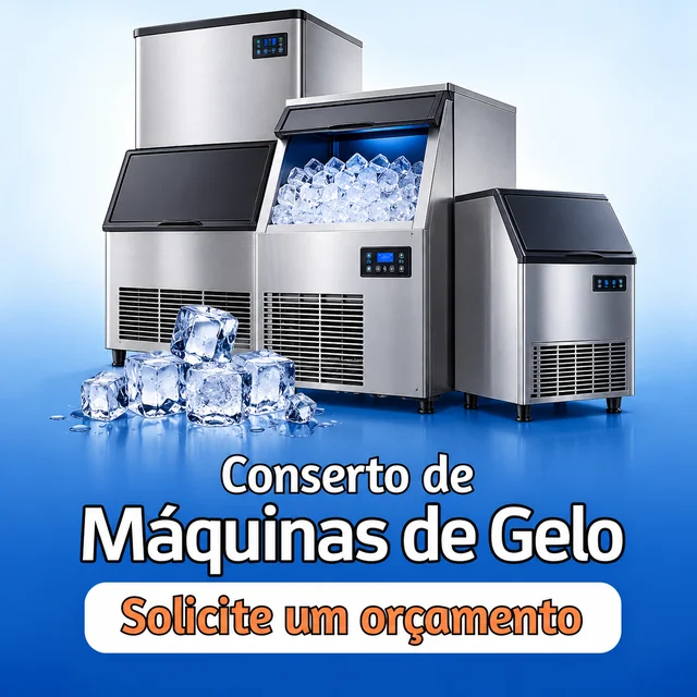 Conserto de máquinas de gelo